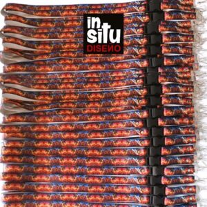 Lanyards / Porta credencial con llavero desmontable x16