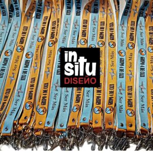 Cintas porta credenciales / Lanyards x16
